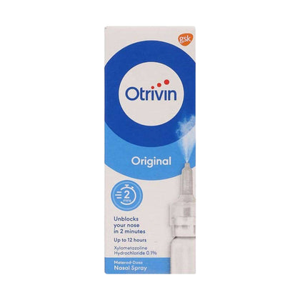 Otrivin 0.1% Nasal Spray Adult 10ml