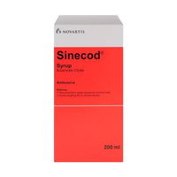 Sinecod 0.15% شراب 200 مل