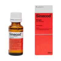 Sinecod 0.5% نقط للرضع 20 مل