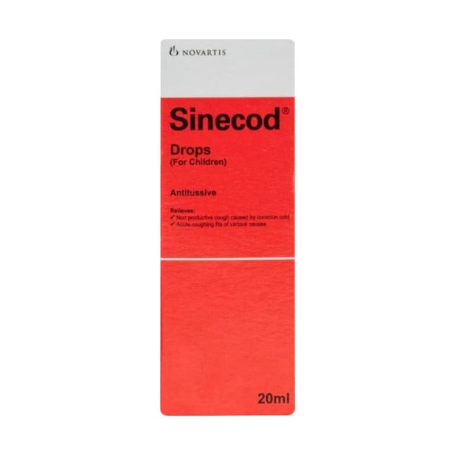 Sinecod 0.5% نقط للرضع 20 مل