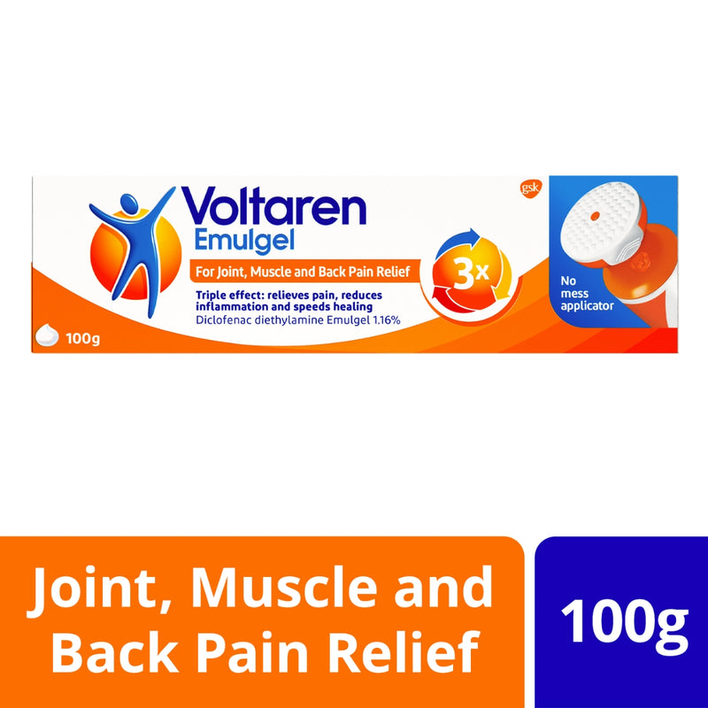 Voltaren 1.16% No Mess Applicator Gel 100g