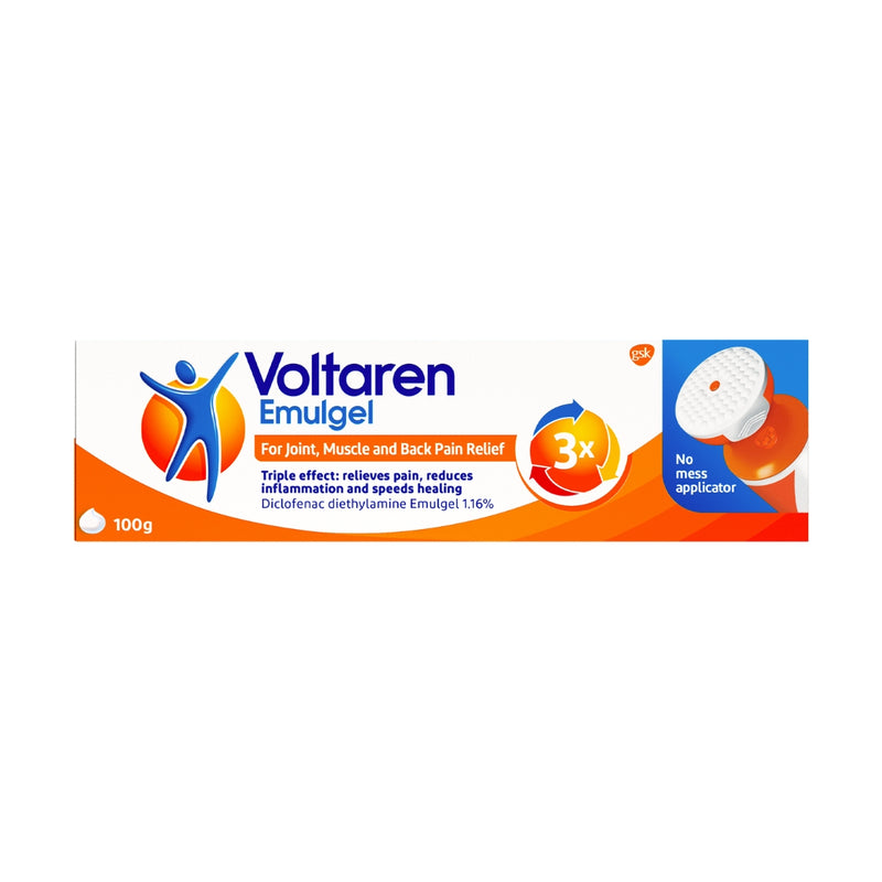 Voltaren 1.16% No Mess Applicator Gel 100g