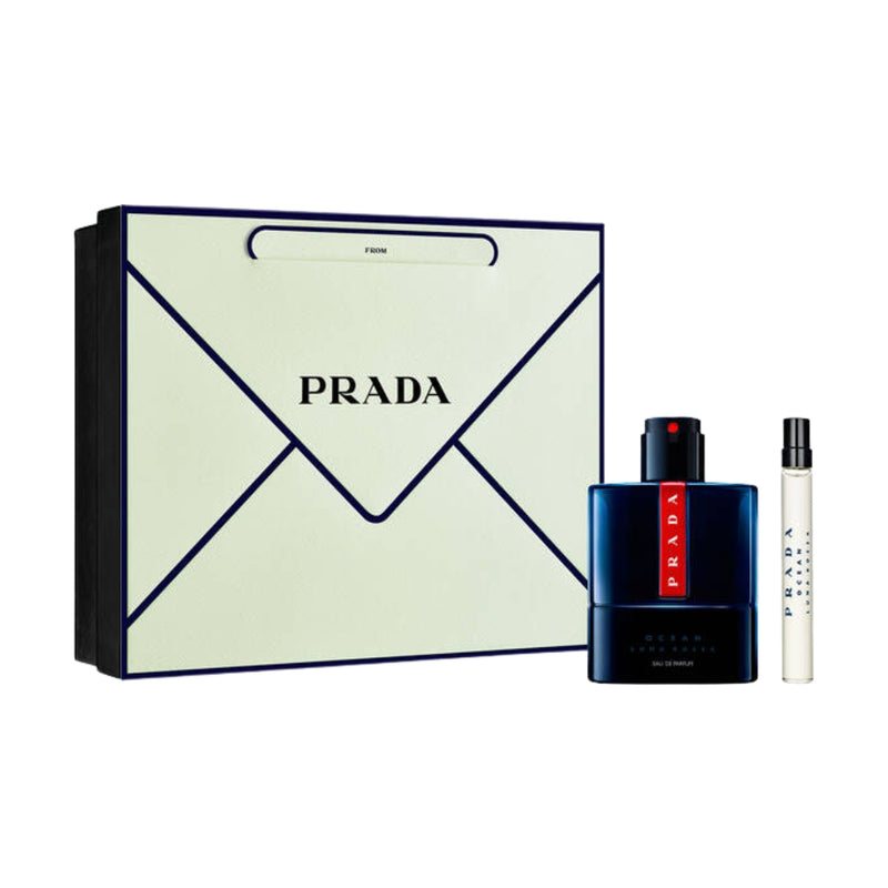 Prada Luna Rossa Ocean Pour Homme (M) Set EDP 100ml + EDP 10ml Travel Spray