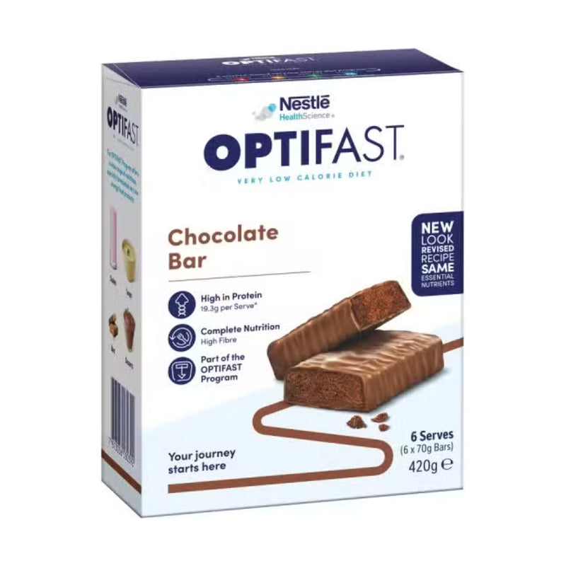Optifast Very Low Calorie Diet Bar Chocolate Flavor 420g