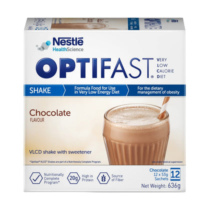 Optifast Very Low Calorie Diet Shake Chocolate Flavor 636g