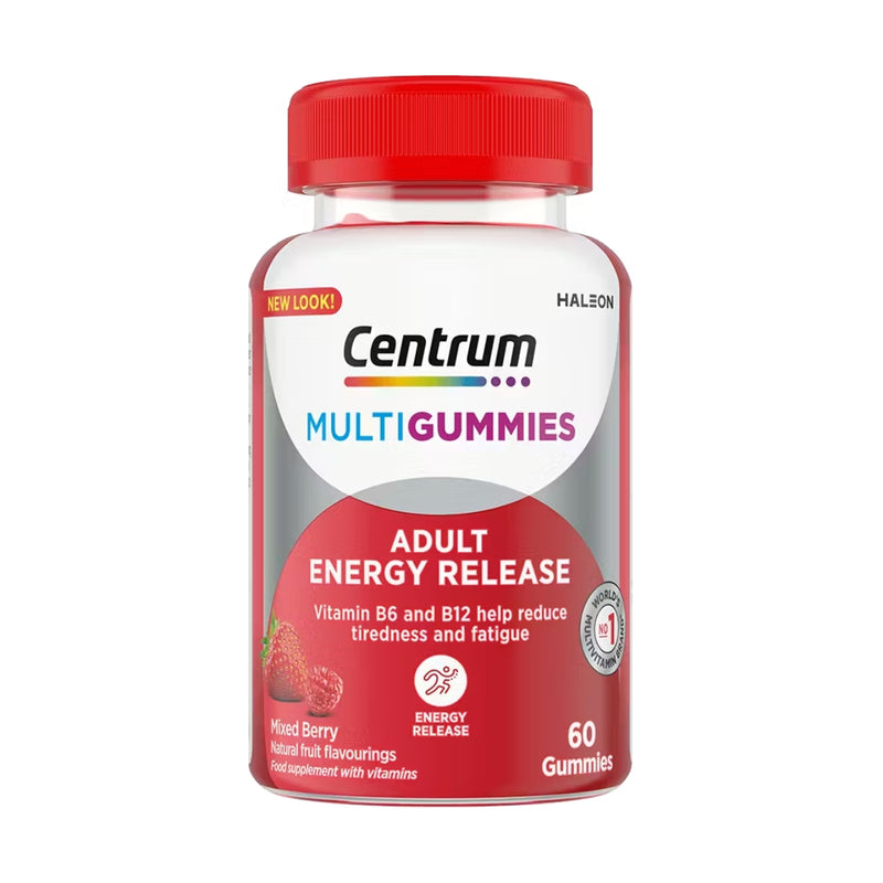 Centrum Multi Adult Energy Release 60 Gummies