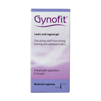Gynofit Lactic Acid Vaginal Gel 6 Prefilled Applicators