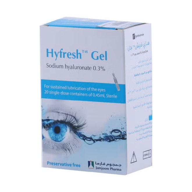 Hyfresh UD 0.3% Ophthalmic Gel Unit Dose 0.45ml 20 Pack
