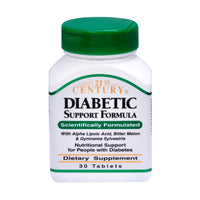 21st Century Diabetic Formula 30 Tablets