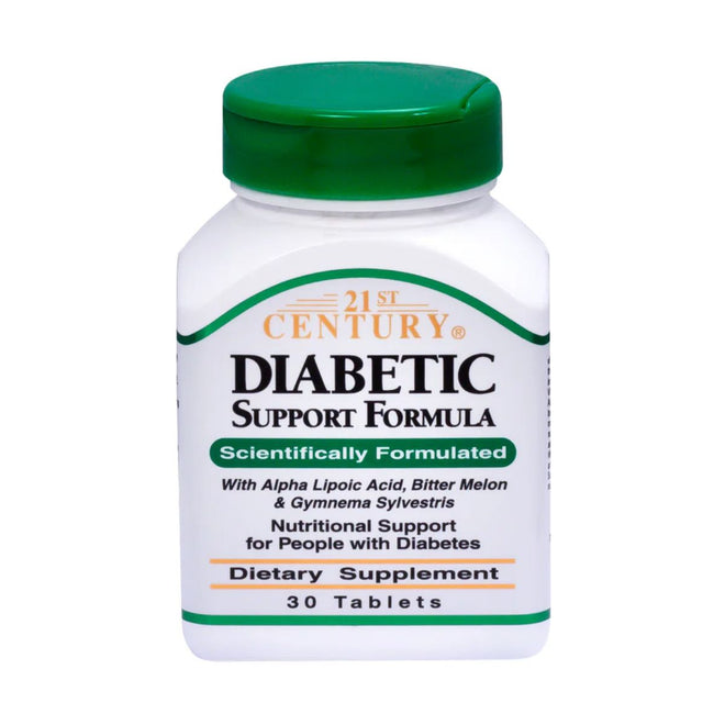 21st Century Diabetic Formula 30 Tablets