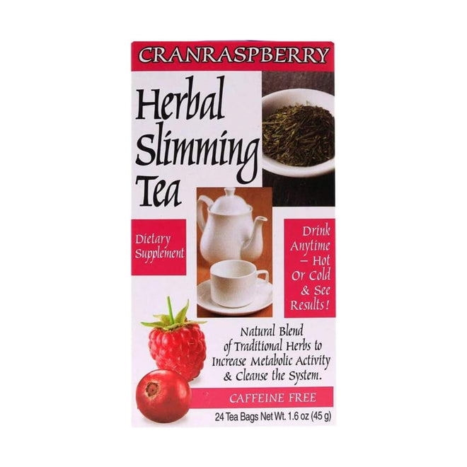 21st Century Herbal Slimming Tea Cranraspberry 24 Bags