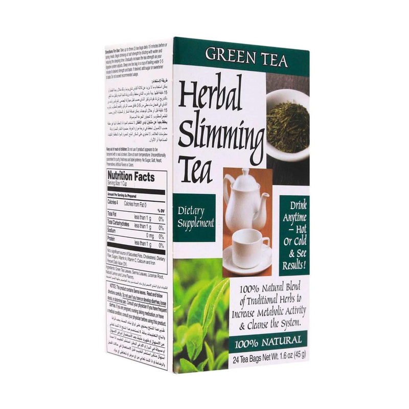 21st Century Herbal Slimming Tea Green Tea 24 Bags