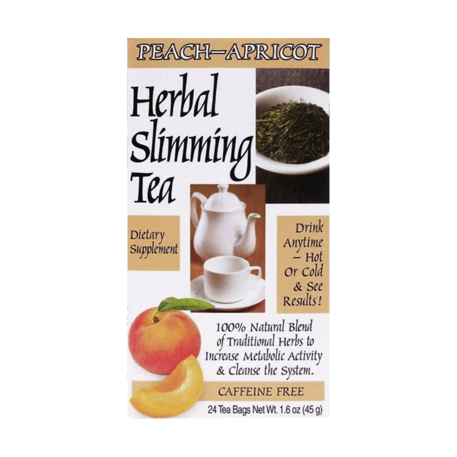 21st Century Herbal Slimming Tea Peach Apricot 24 Bags