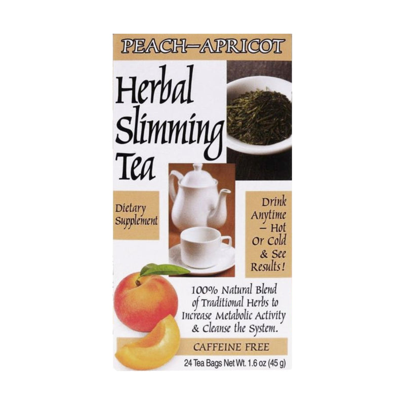 21st Century Herbal Slimming Tea Peach Apricot 24 Bags