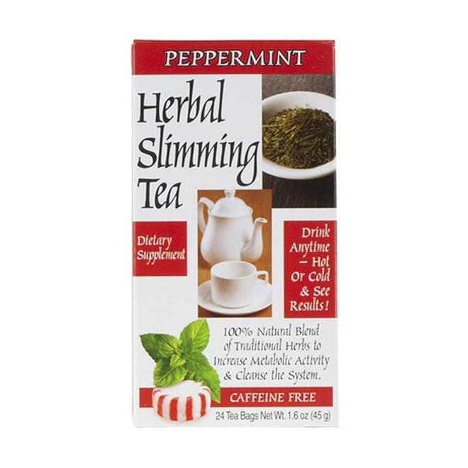 21st Century Herbal Slimming Tea Peppermint 24 Bags