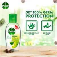 Dettol Antibacterial Hand Sanitizer Gel Original 50ml