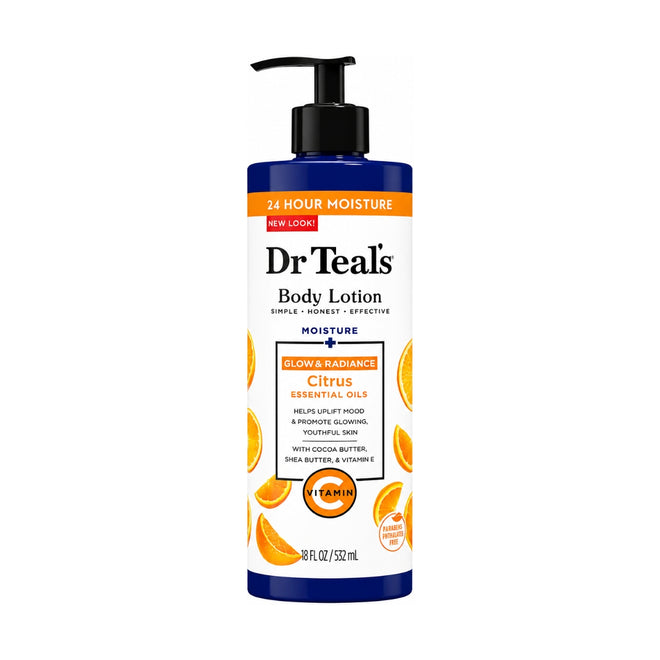 Dr Teals Body Lotion Glow & Radiance 532ml