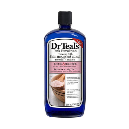 Dr Teals Foaming Bath With Pure Epsom Salt Restore & Replenish 1L