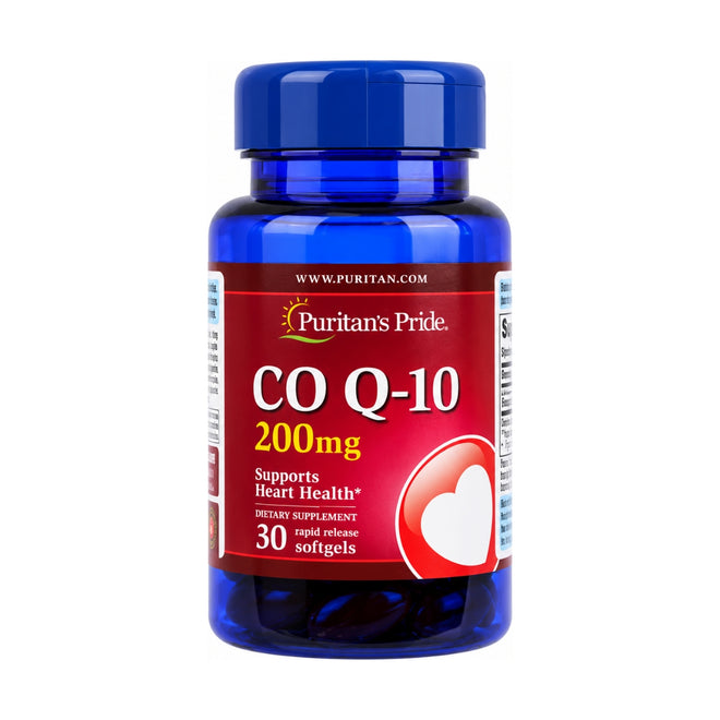 Puritans Pride Q-Sorb CoQ10 200mg 30 Softgels