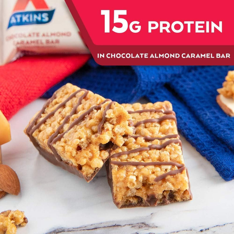 Atkins Meal Protein Bar Chocolate Almond Caramel 48g