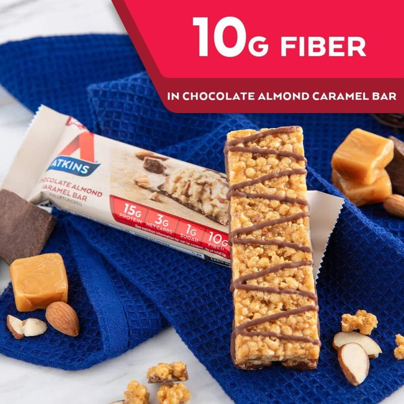 Atkins Meal Protein Bar Chocolate Almond Caramel 48g