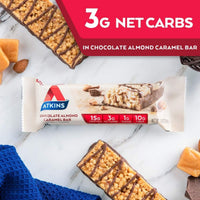 Atkins Meal Protein Bar Chocolate Almond Caramel 48g