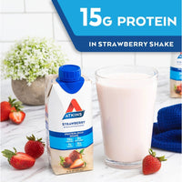 Atkins Protein Rich Shake Ready To Drink Strawberry 325ml