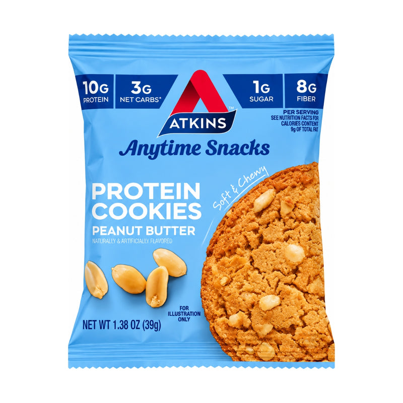 Atkins Snack Protein Cookies Peanut Butter 39g
