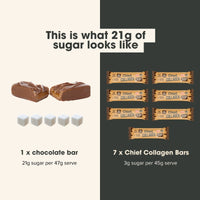 Chief Collagen Protein Bar Chocolate Peanut Butter 45g