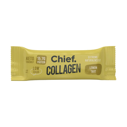 Chief Collagen Protein Bar Lemon Tart 45g