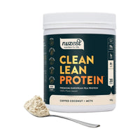 Nuzest Clean Lean Premium Pea Protein Drink Mix Coffee Coconut + MCTS 500g