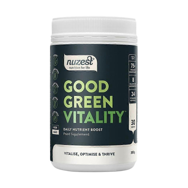 Nuzest Good Green Vitality Daily Nutrient Boost Supplemented Food Powder 300g