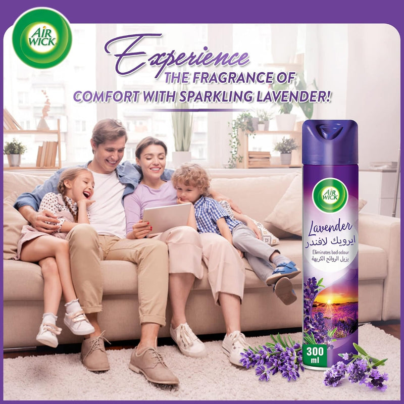 Air Wick Air Freshener Aerosol Spray Lavender 300ml