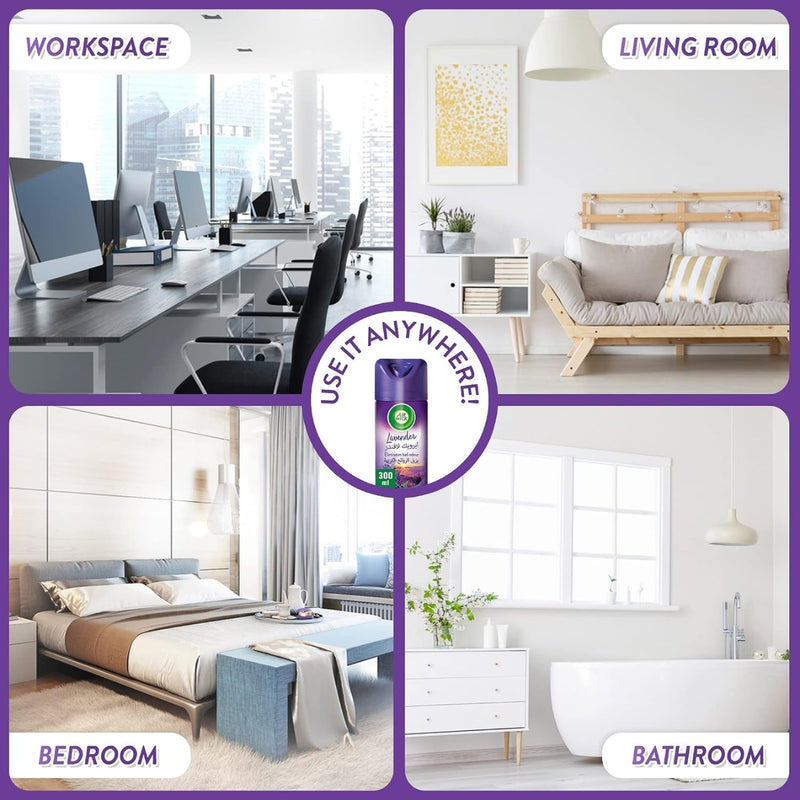 Air Wick Air Freshener Aerosol Spray Lavender 300ml