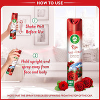 Air Wick Air Freshener Aerosol Spray Rose 300ml