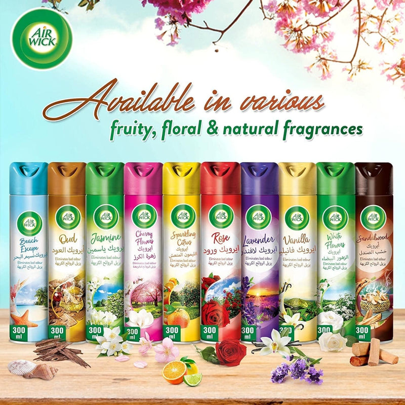 Air Wick Air Freshener Aerosol Spray Vanilla 300ml