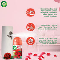 Air Wick Air Freshener Freshmatic Automatic Spray Kit Midnight Rose