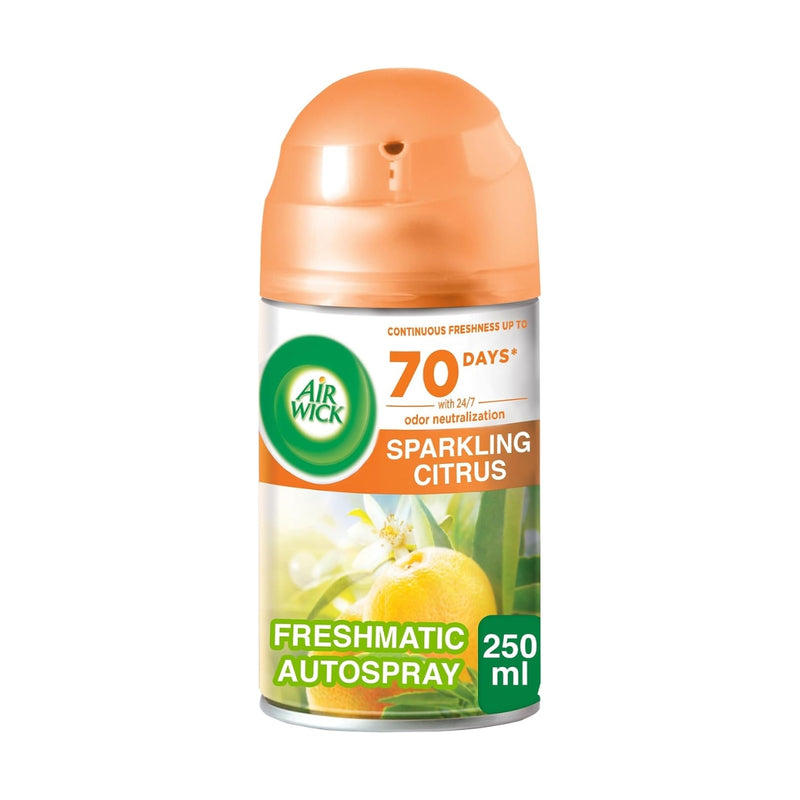 Air Wick Air Freshener Freshmatic Automatic Spray Refill Sparkling Citrus 250ml