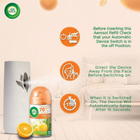 Air Wick Air Freshener Freshmatic Automatic Spray Refill Sparkling Citrus 250ml
