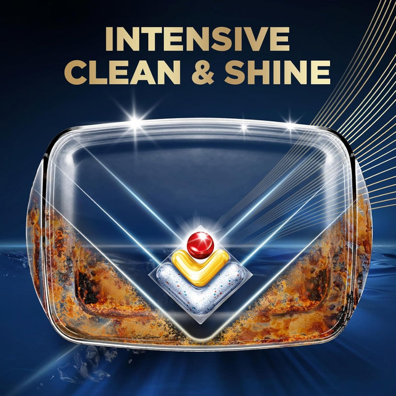 Finish Powerball Ultimate Plus All In 1 Lemon Sparkle 75 Dishwasher Tablets