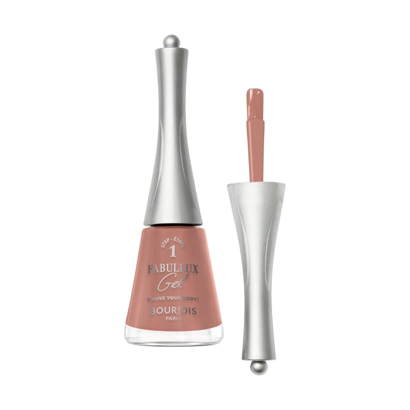 Bourjois Fabuleux Gel Nail Polish 130 Mauve Your Body 9ml