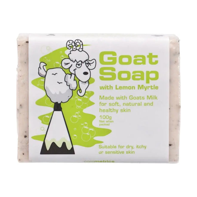 Goat Soap With Lemon Myrtle 100g