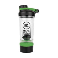 INC Tritan Shaker Bottle Green 600ml