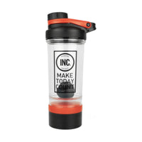 INC Tritan Shaker Bottle Red 600ml