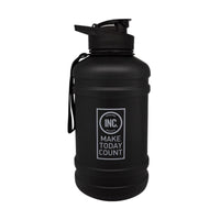 INC Water Bottle Flip Top Matte Black 2.2L