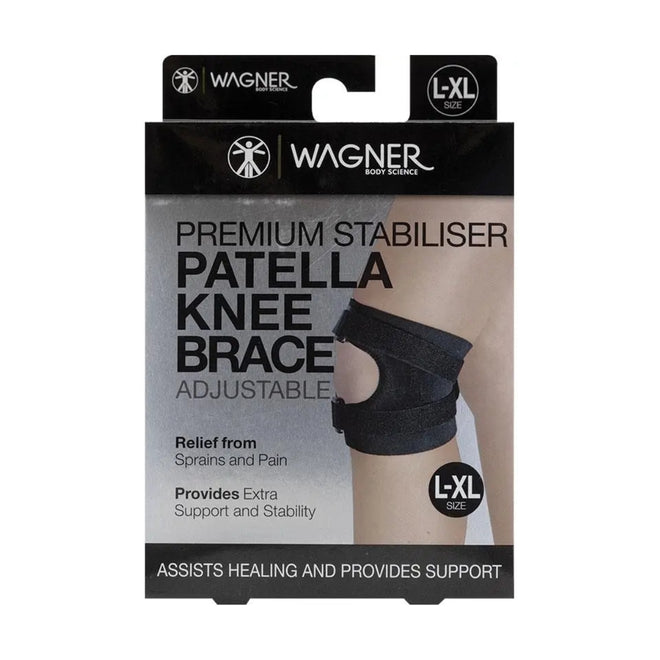 Wagner Body Science Premium Patella Knee Brace Adjustable Large/Extra Large