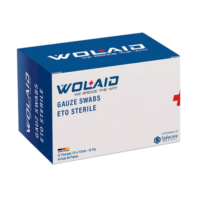 Wolaid Gauze Swab Sterile 7.5cmx7.5cm