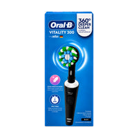 Oral B Electric Toothbrush Rechargeable Vitality 300 Protect X Clean Black