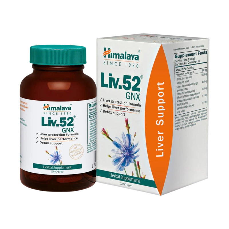 Himalaya Liv 52 GNX Liver Support 60 Tablets