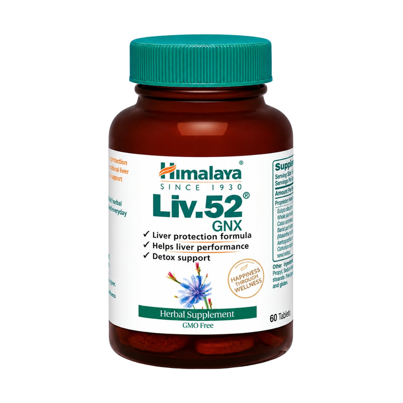Himalaya Liv 52 GNX Liver Support 60 Tablets